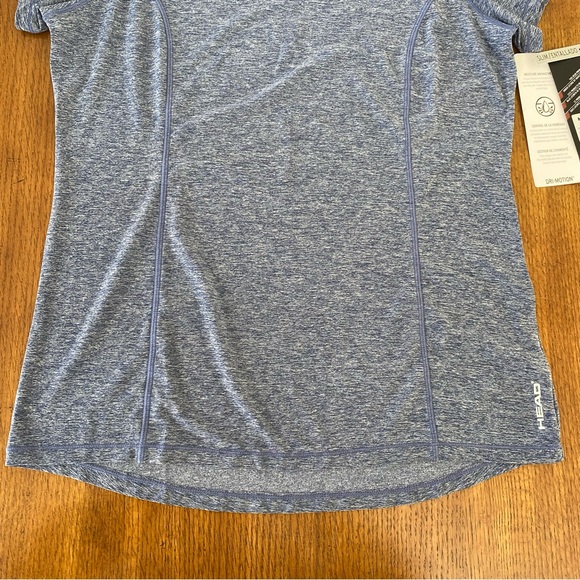 Head Dri Fit Tee Shirt size Slim Large Blue - Picture 3 of 16